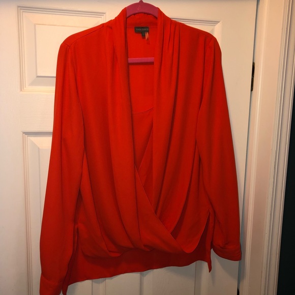 Vince Camuto Tops - Vince Camuto Drape Front Blouse